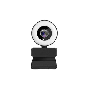 Linkit Security - Webcam CMOS Full HD avec DEL Réglables, Vision Nocturne et Mise au Point Automatique, Noir - Simple Boutique