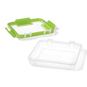 LocknLock - Ensemble de 2 Contenants à Sandwich en Plastique EasyLunch, Capacité de 473mL, Vert - Simple Boutique