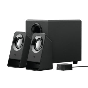 Logitech Z213 - Ensemble de Haut-Parleurs 2.1 Compact pour Ordinateur avec Caisson de Basse, Noir - Simple Boutique