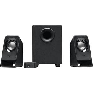 Logitech Z213 - Ensemble de Haut-Parleurs 2.1 Compact pour Ordinateur avec Caisson de Basse, Noir - Simple Boutique