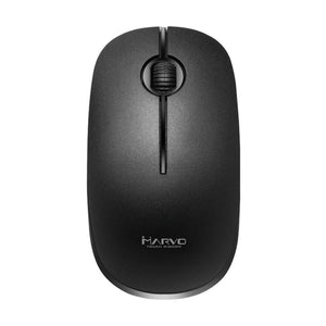 Marvo Office - Ensemble Clavier et Souris Sans-Fil, 104 Touches, Langue Anglais, 1000 DPI, Noir - Simple Boutique