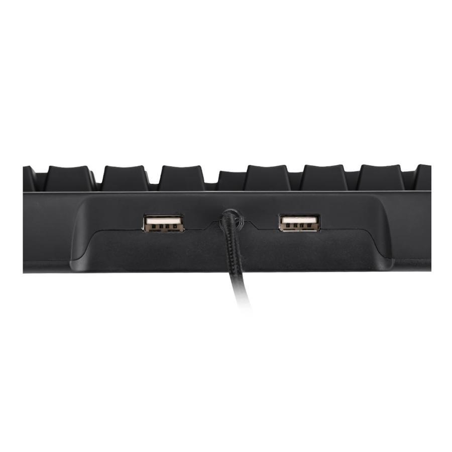 Marvo Pro - Clavier de Jeu Mécanique Filaire avec 119 Touches et Rétro-Éclairage RGB, Noir - Simple Boutique