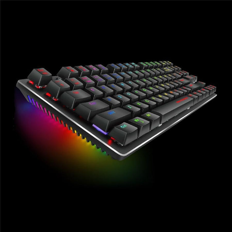 Marvo Pro - Clavier de Jeu Mécanique Filaire avec 89 Touches et Rétro-Éclairage RGB, Noir - Simple Boutique