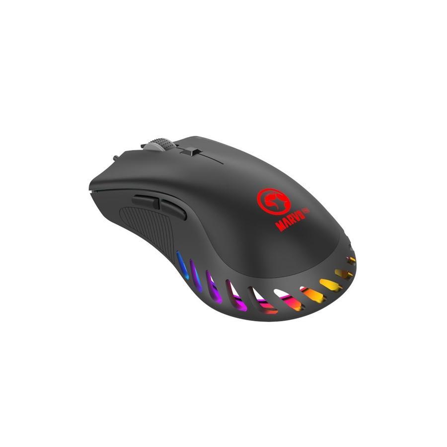 Marvo Pro - Souris de Jeu Optique Filaire à 7 Boutons, DPI: 1000/1600/3200/6000/10000, Rétro-Éclairage RGB - Simple Boutique