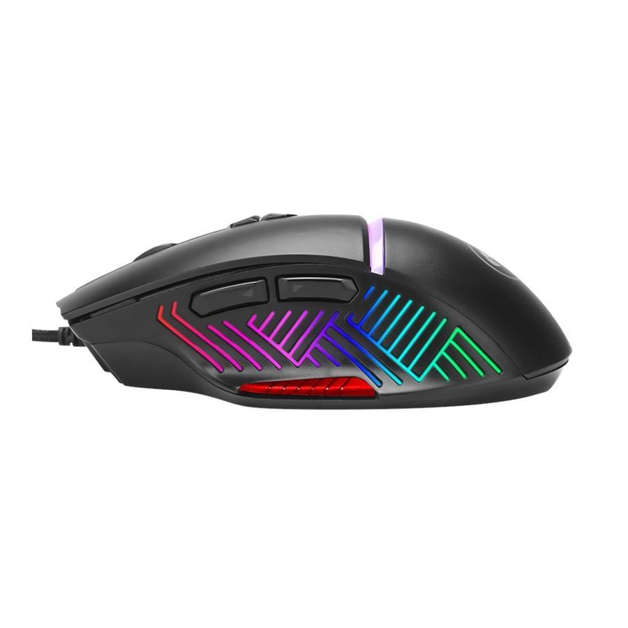 Marvo Pro - Souris de Jeu Optique Filaire à 9 Boutons, DPI: 1000/2000/3000/6000/8000/10000, Rétro-Éclairage RGB - Simple Boutique