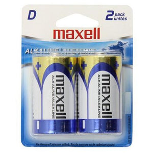 Maxell - Batteries Alcalines D, Paquet de 2 - Simple Boutique