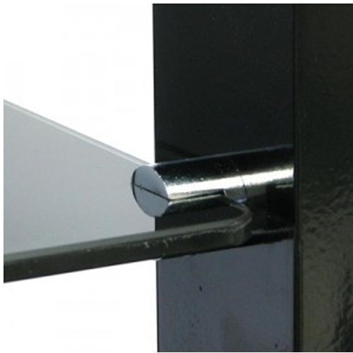 Meuble de Télé 3 tablettes de verre trempé NOIR 32" à 55" - Simple Boutique