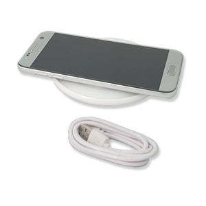 Millennium WPC-02 Chargeur Ultra Mince Sans Fil Pour Téléphones Cellulaires Blanc - Simple Boutique