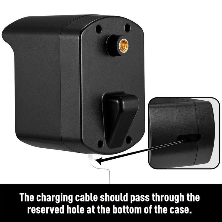 Moctra Support de Montage Mural Wyze, Monture de protection pour Intérieur/Extérieur, Étanche et Réglable à 360 degrés avec Housse de protection pour Wyze Cam V2 Noir - Simple Boutique