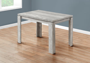 Monarch Specialties I 1164 Table A Manger, 48" Rectangulaire, Petit, Cuisine, Salle À Manger, Stratifié, Gris, Contemporain, Moderne - Simple Boutique