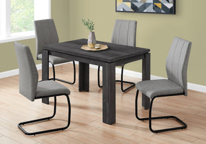 Monarch Specialties I 1166 Table A Manger, 48" Rectangulaire, Petit, Cuisine, Salle À Manger, Stratifié, Noir, Contemporain, Moderne - Simple Boutique