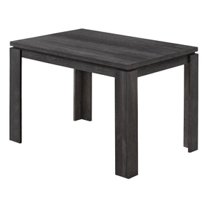 Monarch Specialties I 1166 Table A Manger, 48" Rectangulaire, Petit, Cuisine, Salle À Manger, Stratifié, Noir, Contemporain, Moderne - Simple Boutique