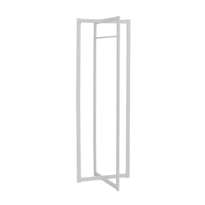 Monarch Specialties I 2151 Patère, Portemanteau, Sur Pied, Barre De Suspension, Entrée, 72"h, Chambre À Coucher, Métal, Blanc, Contemporain, Moderne - Simple Boutique
