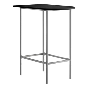 Monarch Specialties I 2335 Bar Maison, Table De Bar, Hauteur Bar, Pub, 36" Rectangulaire, Petit, Cuisine, Métal, Stratifié, Noir, Gris, Contemporain, Moderne - Simple Boutique