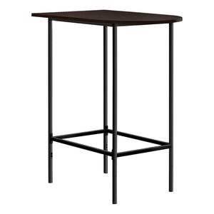 Monarch Specialties I 2345 Bar Maison, Table De Bar, Hauteur Bar, Pub, 36" Rectangulaire, Petit, Cuisine, Métal, Stratifié, Brun, Noir, Contemporain, Moderne - Simple Boutique