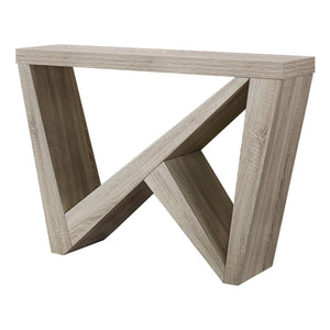 Monarch Specialties I 2435 Table D'appoint, Console, Entrée, Étroit, Sofa, Salon, Chambre À Coucher, Stratifié, Brun, Contemporain, Moderne - Simple Boutique