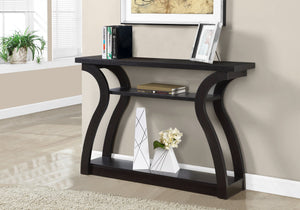 Monarch Specialties I 2445 Table D'appoint, Console, Entrée, Étroit, Sofa, Salon, Chambre À Coucher, Stratifié, Brun, Contemporain, Moderne - Simple Boutique
