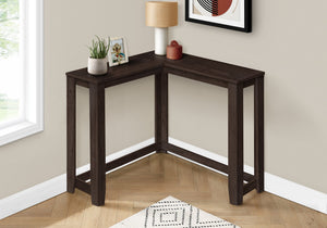 Monarch Specialties I 3660 Table D'appoint, Console, Entrée, Étroit, Coin, Salon, Chambre À Coucher, Stratifié, Brun, Contemporain, Moderne - Simple Boutique