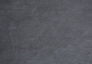 Monarch Specialties I 5986Q Lit, Grand, Plate-forme, Chambre À Coucher, Cadre, Rembourré, Velours, Pattes En Bois, Gris, Chrome, Transitionnel - Simple Boutique