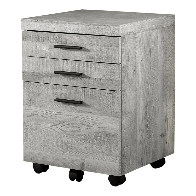 Monarch Specialties I 7401 Classeur, Mobile Roulant, Tiroirs De Rangement, Support D'imprimante, Bureau, Travail, Stratifié, Gris, Contemporain, Moderne - Simple Boutique
