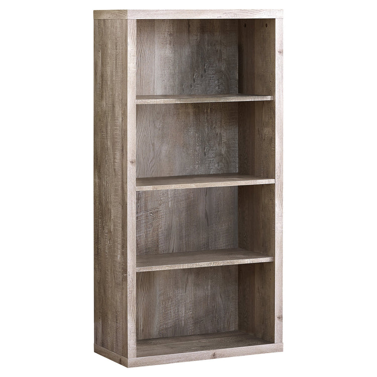 Monarch Specialties I 7406 Étagère À Livres, Étagère, Étagère, 5 Niveaux, 48"h, Bureau, Chambre À Coucher, Stratifié, Beige, Contemporain, Moderne - Simple Boutique