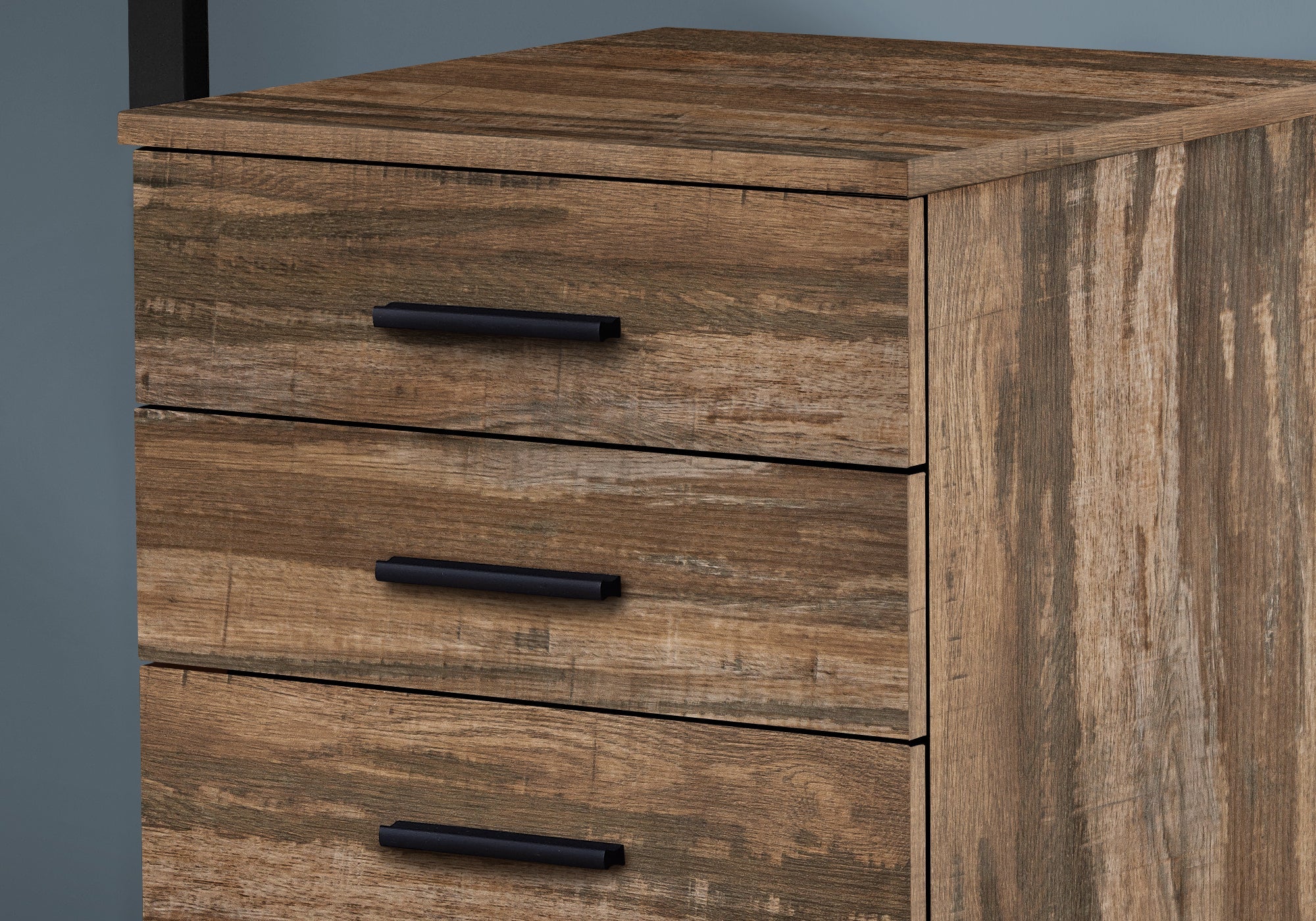 Monarch Specialties I 7782 Classeur, Mobile Roulant, Tiroirs De Rangement, Support D'imprimante, Bureau, Travail, Stratifié, Brun, Contemporain, Moderne - Simple Boutique