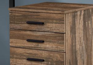 Monarch Specialties I 7782 Classeur, Mobile Roulant, Tiroirs De Rangement, Support D'imprimante, Bureau, Travail, Stratifié, Brun, Contemporain, Moderne - Simple Boutique