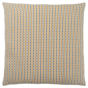 Monarch Specialties I 9234 Oreillers, 18 X 18 Carré, Encart Inclus, Jeté Décoratif, Accent, Sofa, Canapé, Chambre À Coucher, Polyester, Hypoallergénique, Or, Gris, Moderne - Simple Boutique