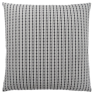 Monarch Specialties I 9236 Oreillers, 18 X 18 Carré, Encart Inclus, Jeté Décoratif, Accent, Sofa, Canapé, Chambre À Coucher, Polyester, Hypoallergénique, Gris, Noir, Moderne - Simple Boutique