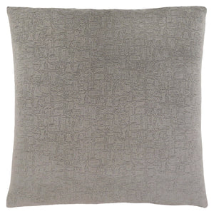 Monarch Specialties I 9272 Oreillers, 18 X 18 Carré, Encart Inclus, Jeté Décoratif, Accent, Sofa, Canapé, Chambre À Coucher, Polyester, Hypoallergénique, Gris, Moderne - Simple Boutique