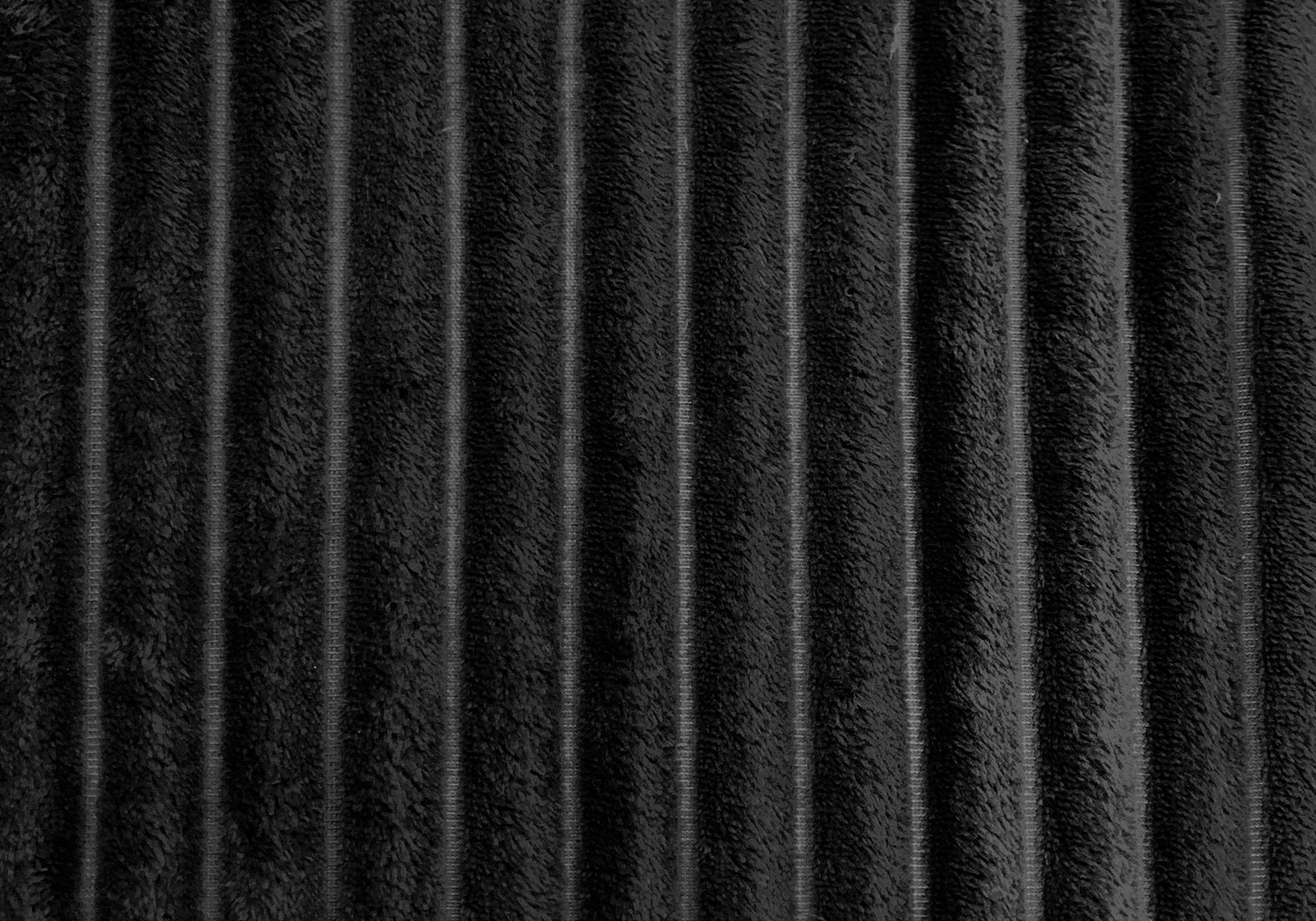 Monarch Specialties I 9357 Oreillers, Lot De 2, 18 X 18 Carré, Encart Inclus, Jeté Décoratif, Accent, Sofa, Canapé, Chambre À Coucher, Polyester, Hypoallergénique, Noir, Moderne - Simple Boutique