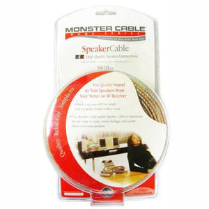 Monster Cable XP Câble Haut-Parleur 16 AWG OFC 50Pi Clair - Simple Boutique