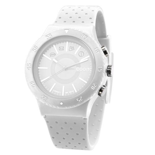 Montre Connectée Bluetooth COGITO POP - Blanc Éclatant - Simple Boutique