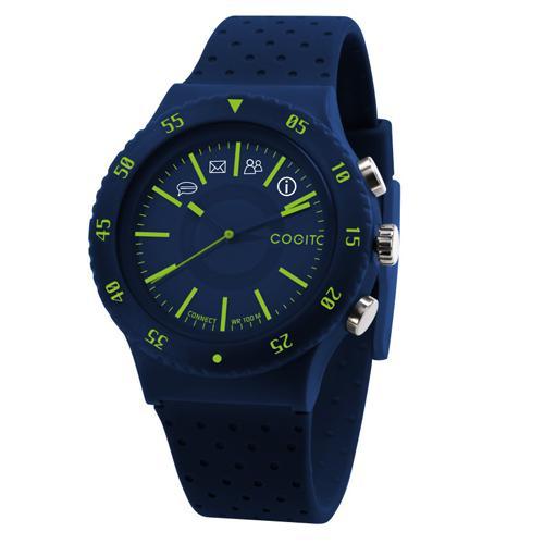 Montre Connectée Bluetooth COGITO POP - Bleu Électrique - Simple Boutique