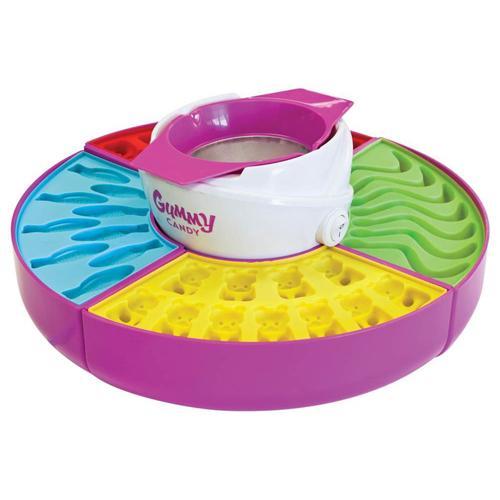 Nostalgia GCM600 Confection De Jujubes Géant Avec Moules Et Réchaud - Simple Boutique