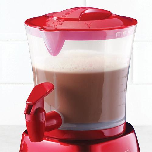 Nostalgia HCM700 Appareil À Chocolat Chaud Rétro Rouge - Simple Boutique