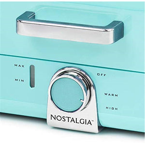 Nostalgia HDS248AQ Autocuiseur à Vapeur pour Hot-Dog, Turquoise - Simple Boutique