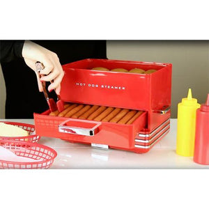 Nostalgia HDS248RD Appareil À Hot-Dogs Vapeurs Rétro 24 Unités - Simple Boutique