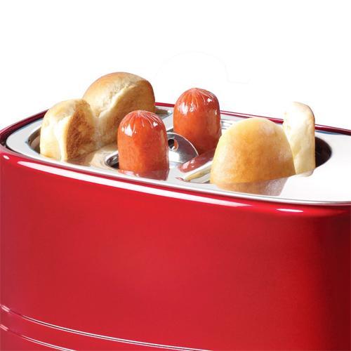 Nostalgia HDT600 Grille Hot-Dogs Et Pains Rétro 2 Unités - Simple Boutique