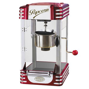 Nostalgia RKP630 Appareil À Pop-Corn À L'huile Rétro 10 Tasses Rouge - Simple Boutique