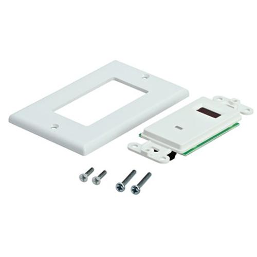 OI - Plaque murale Récepteur Double Fréq. Répéteur Infra-Rouge - Simple Boutique