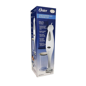 Oster Mélangeur à Main 2 Vitesses avec Gobelet, 250 Watts, Blanc - Simple Boutique