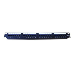 Patch Panel Cat5e 24 ports avec support montage - Simple Boutique
