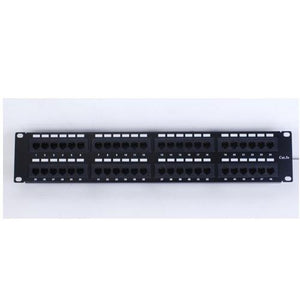 Patch Panel Cat5e 48 ports avec support montage - Simple Boutique