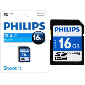 Philips Carte SDHC de 16 GB (Classe 10) - Simple Boutique