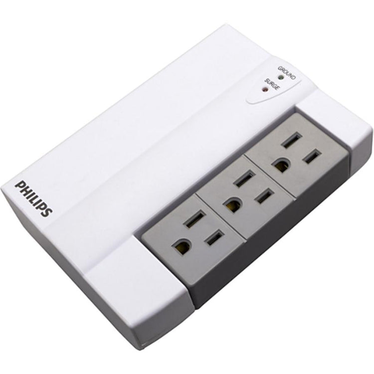 Philips Protecteur de Surtension Mural 6 prises 1000 Joules Blanc - Simple Boutique