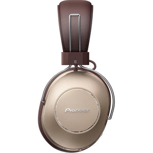 Pioneer S9 SEMS9BNG Écouteur sur l' Oreille à Réduction de Bruit Sans Fil Bluetooth Brun et Or - Simple Boutique