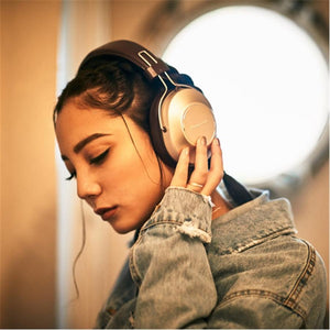 Pioneer S9 SEMS9BNG Écouteur sur l' Oreille à Réduction de Bruit Sans Fil Bluetooth Brun et Or - Simple Boutique