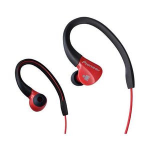 Pioneer SEE3MR Ecouteurs Sport IRONMAN Rouge Et Noir - Simple Boutique
