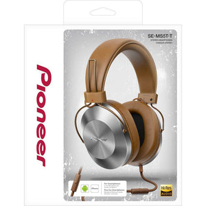 Pioneer SEMS5TT Casque D'écoute Haute Résolution Tan - Simple Boutique